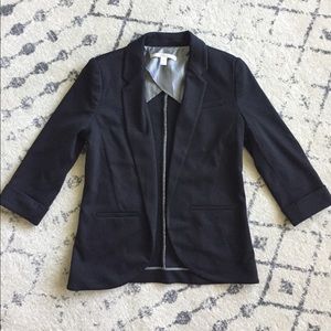 Black Lauren Conrad 3/4 sleeve blazer